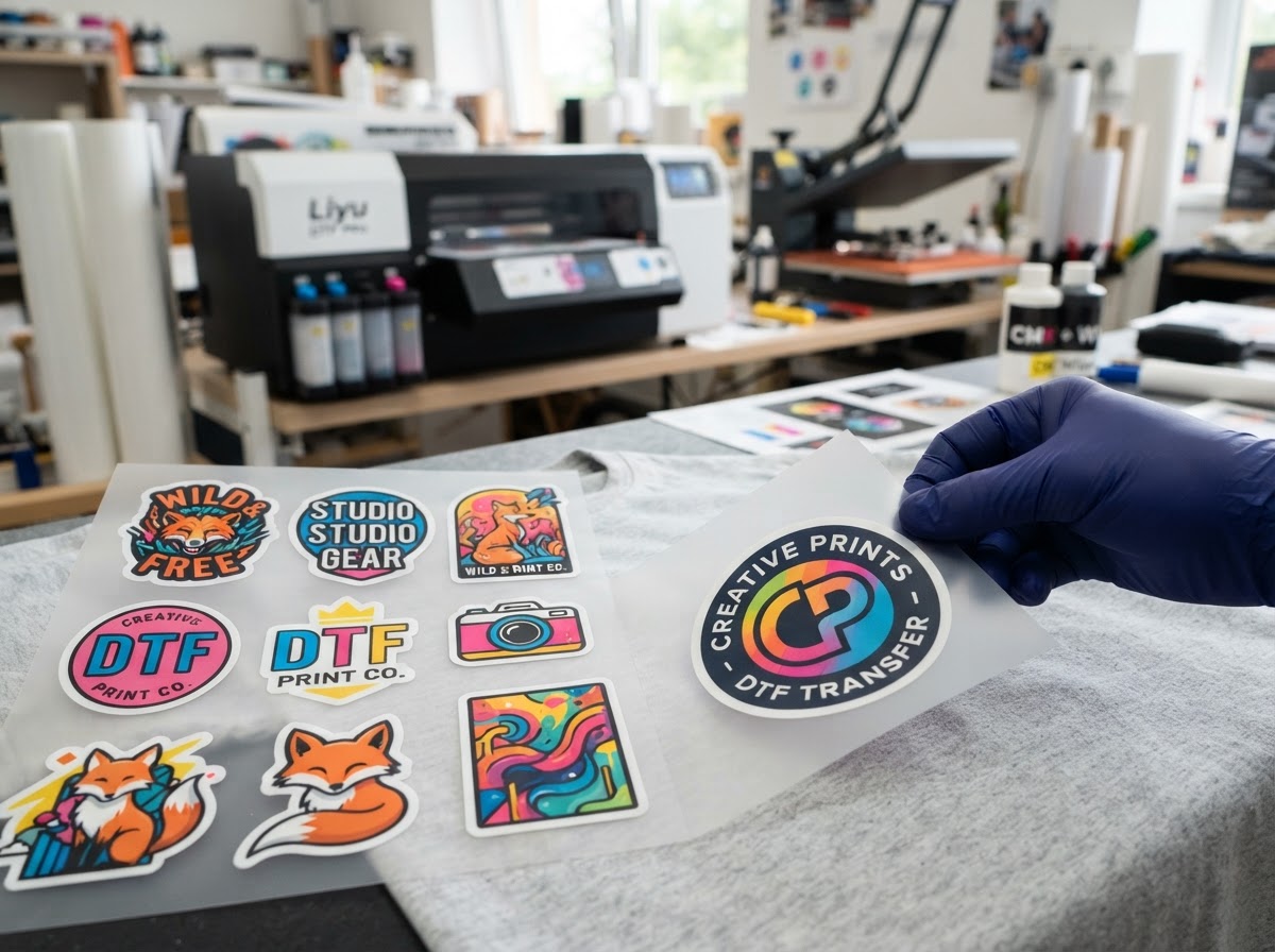 Full-color UV DTF printing 
